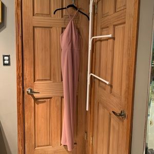 Floor Length Dress with Slit